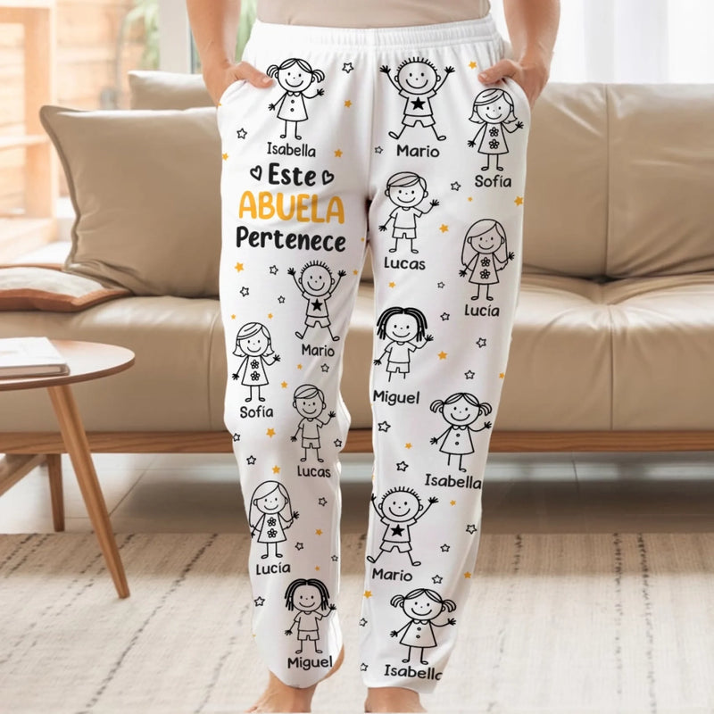 Custom Name Grandpa Gifts - Personalized Pajamas