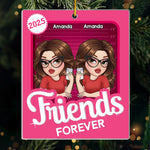 Custom Name Partners in Crime Gifts for Best Friends - Personalized Ornament