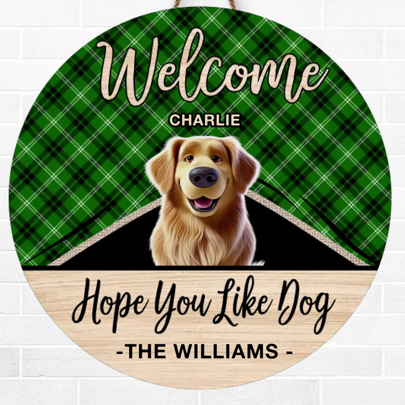 Home Is Where The Dog Is - Dog Personalized Custom Home Decor Wood Sign - House Warming Gift For Pet Owners, Pet Lovers