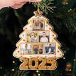 Custom Photo Christmas Family Gifts - Personalized Ornament