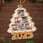 Custom Photo Christmas Family Gifts - Personalized Ornament