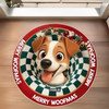Custom Shaped Doormat - Personalized Christmas Birthday Gifts For Dog Lovers, Dog Dad And Mom - Santa Paws Is Coming To Town