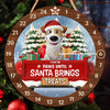 Custom Wooden Countdown Calendar - Personalized Christmas Birthday Gifts For Dog Cat Lovers, Dog Dad And Mom, Cat Owners - Every Day’s A Treat Closer