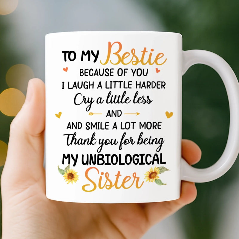 Custom Mug - Personalized Best Friend Birthday Gifts For Women, Besties, Sisters, BFF - We Get It All
