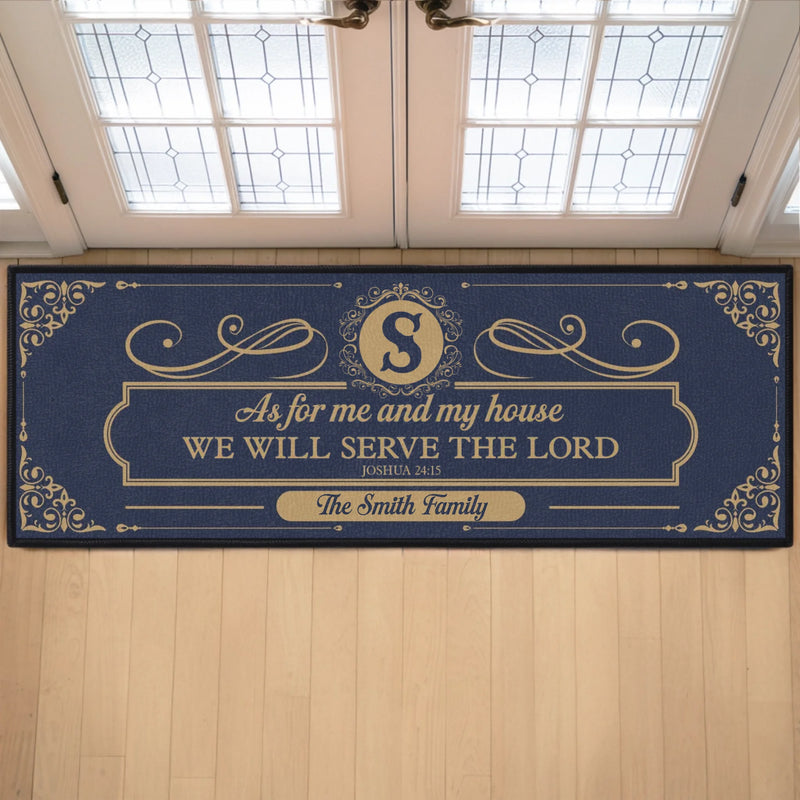 Custom Runner Rug - Personalized Christmas Birthday Gifts For Mom, Dad, Brother, Sister, Kids - Together Is Our Forever Place