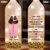 I Hope We're Friends Until We Die - Bestie Personalized Custom Bottle Lamp - Gift For Best Friends, BFF, Sisters