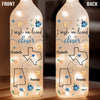 Wish You Were Here - Bestie Personalized Custom Bottle Lamp - Gift For Best Friends, BFF, Sisters