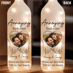 Custom Photo Couple Gifts - Personalized Bottle Lamp