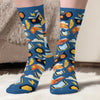Custom Crew Socks - Personalized Bookish Gifts For Book Lovers, Bookworms, Readers - Bookworm On Break