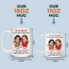 Custom Mug - Personalized Best Friend Birthday Gifts For Women, Besties, Sisters, BFF - Better Together Always