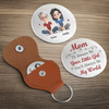 Custom Pocket Hug - Personalized Birthday Gifts For Mom, Dad, Daughter - Forever Your Little Girl