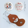 Custom Pocket Hug - Personalized Birthday Gifts For Mom, Dad, Daughter - Forever Your Little Girl