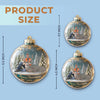 Custom Photo Acrylic Ornament - Personalized  Christmas Birthday Hunting Gifts For Hunters - Hunt Hard, Hang Proud