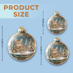 Custom Pet Photo Christmas Cat Gifts for Cat Lovers - Personalized Ornament