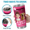 Custom Toy Box Tumbler - Personalized Birthday Gifts For Dog Lovers, Dog Dad And Mom - Paws And Coffee Vibes