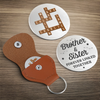 Custom Scrabble Pocket Hug - Personalized Birthday Gifts For Brother, Sister - Forever Linked Together
