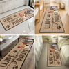 Custom Runner Rug - Personalized Birthday Gifts For Dog Cat Lovers, Dog Dad And Mom, Cat Owners -  Wipe Your Paws