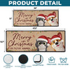 Custom Runner Rug - Personalized Christmas Birthday Gifts For Dog Cat Lovers, Dog Dad And Mom, Cat Owners -  Where Tails Never Stop Wagging