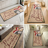 Custom Runner Rug - Personalized Christmas Birthday Gifts For Dog Cat Lovers, Dog Dad And Mom, Cat Owners -  Where Tails Never Stop Wagging