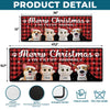 Custom Runner Rug - Personalized Christmas Birthday Gifts For Dog Cat Lovers, Dog Dad And Mom, Cat Owners - Home Of Happy Paws