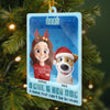 Custom Toy Box Acrylic Ornament - Personalized Christmas Birthday Gifts For Dog Lovers, Dog Dad And Mom - Messy But Adorable