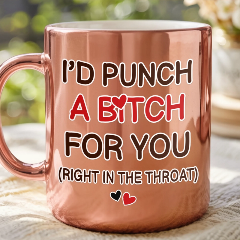 Custom 11oz Metallic Ceramic Mug - Personalized Best Friend Birthday Gifts For Women, Besties, Sisters, BFF - You Make Every Moment Shine