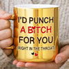 Custom 11oz Metallic Ceramic Mug - Personalized Best Friend Birthday Gifts For Women, Besties, Sisters, BFF - You Make Every Moment Shine