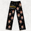 Custom Pajama Pants - Personalized Christmas Birthday Gifts For Grandpa, Grandma - Generations Gather Hearts Alight