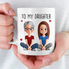 Custom Mug - Personalized Birthday Gifts For Mom, Dad, Son, Daughter - Proud Of You Every Day