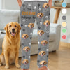 Custom Photo Pajama Pants - Personalized  Christmas Birthday Gifts For Dog Cat Lovers, Dog Dad And Mom, Cat Owners - Paws And Whiskers Warm Our Hearts