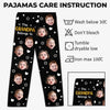 Custom Photo Pajama Pants - Personalized Christmas Birthday Gifts For Grandpa, Grandma - Grand Love Makes Holidays Bright