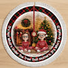 Custom Tree Skirt - Personalized Christmas Birthday Gifts For Mom, Dad, Brother, Sister, Kids - Home Feels Like Christmas