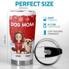 Custom Tumbler - Personalized Christmas Birthday Gifts For Dog Lovers, Dog Dad And Mom - Too Cool For Fetch