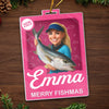 Custom Photo Toy Box Acrylic Ornament - Personalized Christmas Birthday Fishing Gifts For Fisherman - Merry Fishmas, Ya Filthy Angler