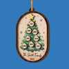 Custom Double Layer Wooden Ornament - Personalized Christmas Birthday Gifts For Mom, Dad, Brother, Sister, Kids - Blessed With Family Love