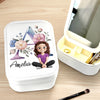Custom Jewelry Box LED Makeup - Personalized Birthday Gifts For Besties, Sisters, BFF, Family, Yourself - Growing Through Every Little Moment