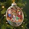 Custom Acrylic Ornament - Personalized Anniversary Christmas Wedding Gifts For Husband And Wife, Dog Cat Lovers - Life Is Better With A Wagging Tail