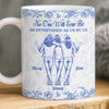 Custom Mug - Personalized Best Friend Birthday Gifts For Women, Besties, Sisters, BFF - Only Happy Vibes Here