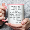 Custom Boss Lady Accent Mug - Personalized Funny Gifts For Coworker, Work Bestie - Another Fine Day Ruined By Work