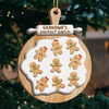 Custom Wood Ornament - Personalized Christmas Birthday Gifts For Mom, Grandma - Loved Beyond Measure
