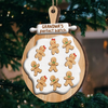 Custom Wood Ornament - Personalized Christmas Birthday Gifts For Mom, Grandma - Loved Beyond Measure
