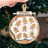Custom Wood Ornament - Personalized Christmas Birthday Gifts For Mom, Grandma - Loved Beyond Measure
