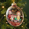 Custom Acrylic Ornament - Personalized Christmas Birthday Gifts For Mom, Dad, Brother, Sister, Kids - Home Filled With Joy