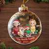 Custom Acrylic Ornament - Personalized Christmas Birthday Gifts For Mom, Dad, Brother, Sister, Kids - Home Filled With Joy