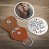 Custom Photo Pocket Hug - Personalized Anniversary Wedding Gifts For Husband And Wife, Him And Her - Sending You All My Love