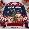 Custom Unisex Ugly Sweatshirt - Personalized  Christmas Birthday Gifts For Dog Lovers, Dog Dad And Mom - Deck The Paws With Love And Laughter