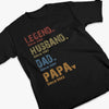 Custom Unisex T-shirt, Premium T-shirt, Hoodie - Personalized Birthday Gifts For Dad, Grandpa - Years Change The Title Not The Love
