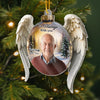Custom Photo Acrylic Ornament - Personalized Christmas Memorial Sympathy Gifts For Loss Of Mom, Dad - Our Guiding Light At Christmas