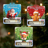 Custom Wooden Money Holder Ornament - Personalized Christmas Birthday Gifts For Kids - Little Hearts Sparkle At Christmas