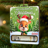 Custom Wooden Money Holder Ornament - Personalized Christmas Birthday Gifts For Kids - Little Hearts Sparkle At Christmas